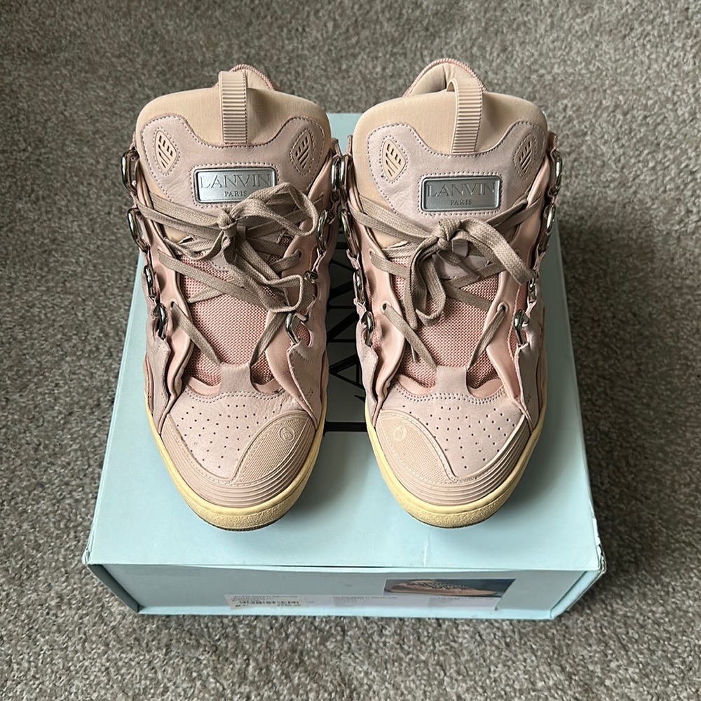 Lanvin Curb Sneakers